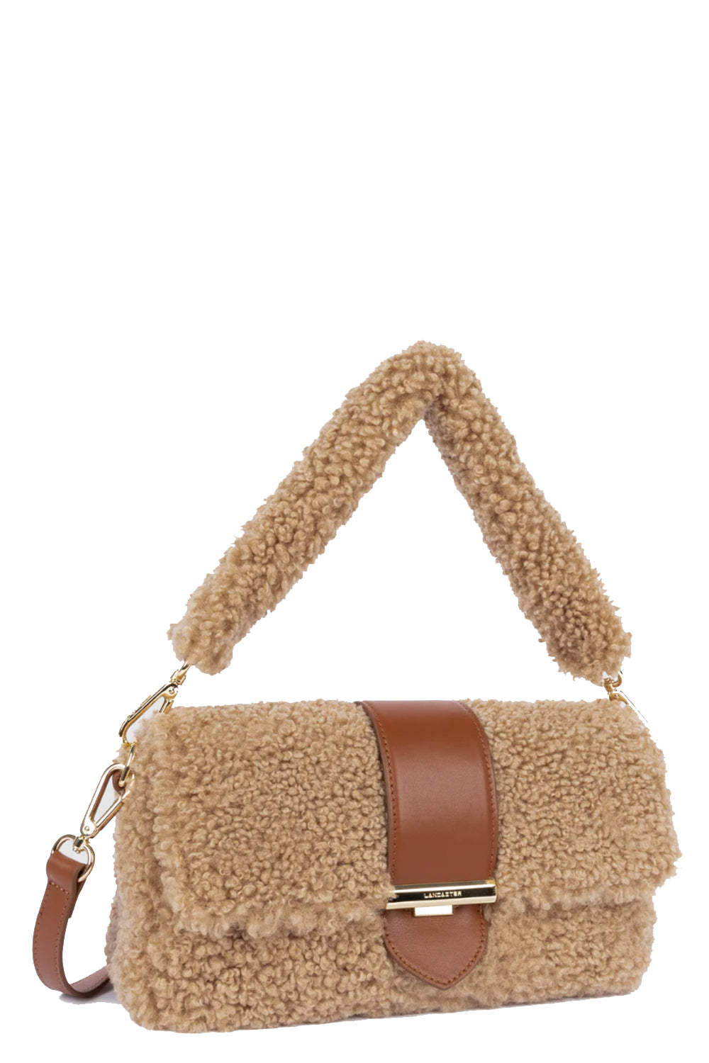 LANCASTER Borsa Trotter in montone e pelle