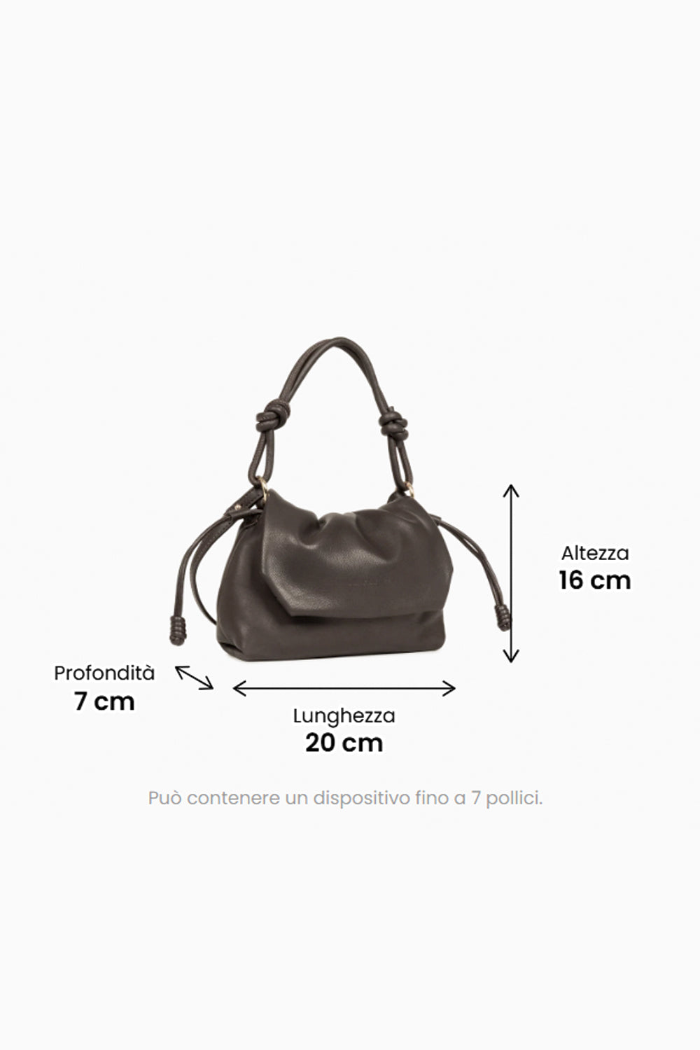 LANCASTER Borsa besace piccola in pelle