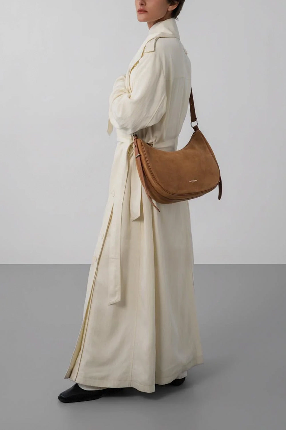 LANCASTER Borsa grande in suede