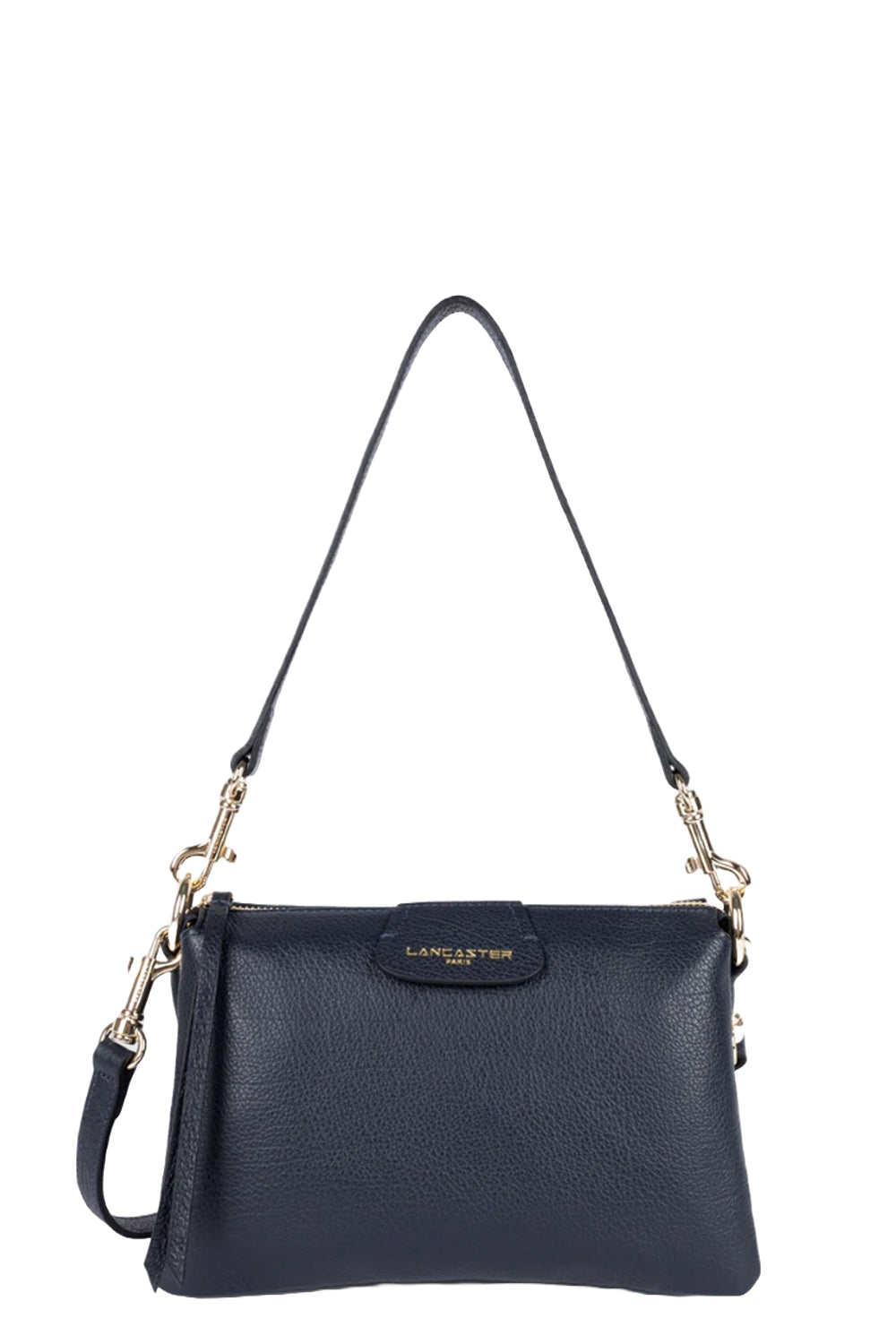LANCASTER Borsa media Pouch in pelle granulata