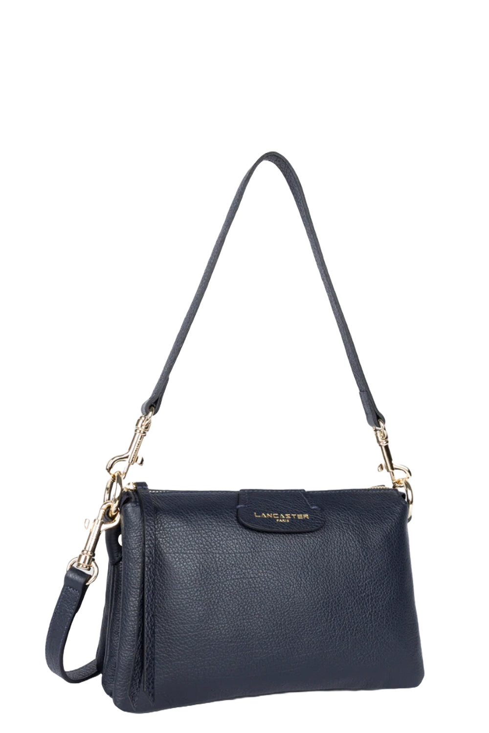 LANCASTER Borsa media Pouch in pelle granulata