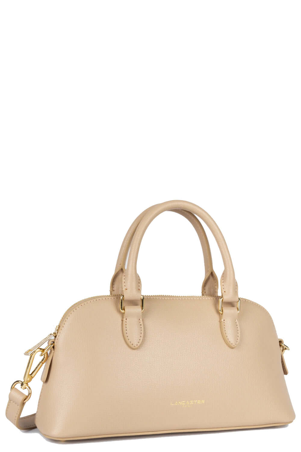 LANCASTER Borsa Mezzaluna Sierra Jia: Eleganza in Pelle Beige