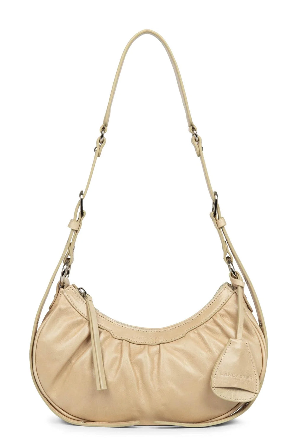 LANCASTER Borsa mezza luna in pelle LANCASTER