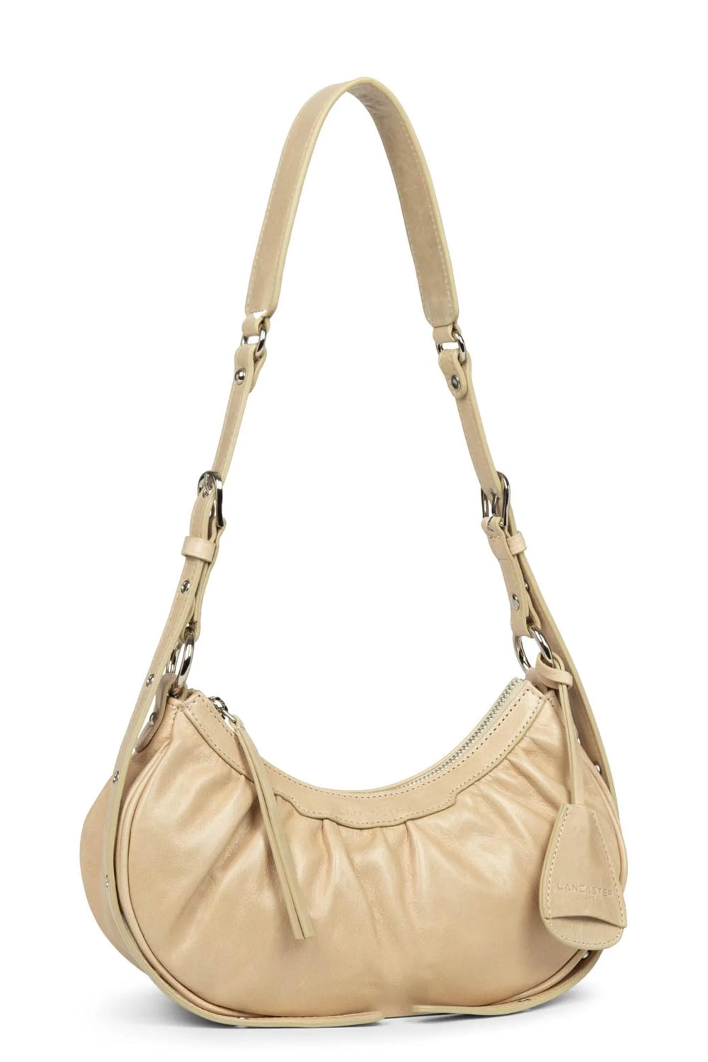 LANCASTER Borsa mezza luna in pelle LANCASTER