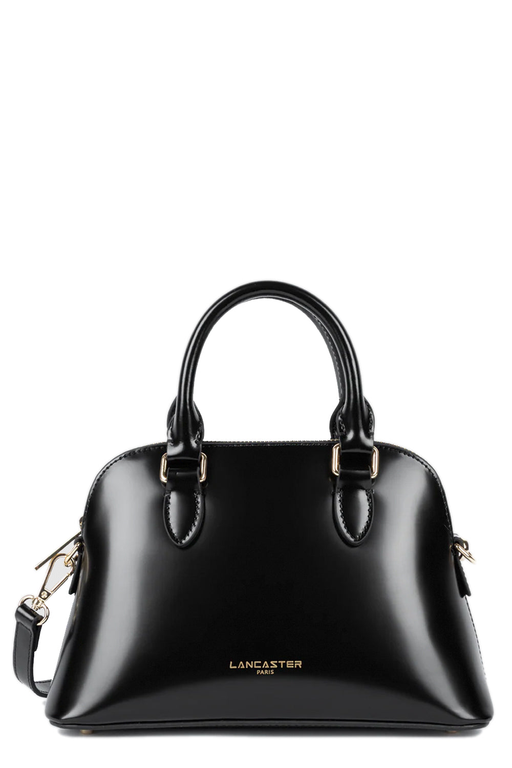 LANCASTER Borsa mezzaluna in pelle liscia