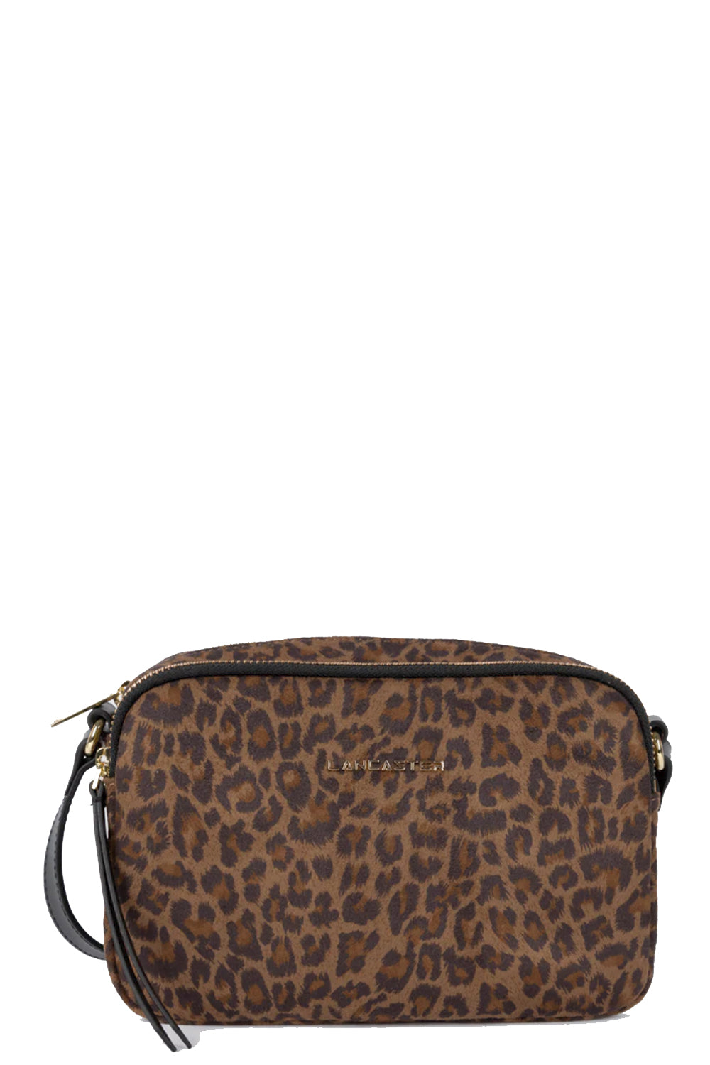 LANCASTER Camera bag in leopardato