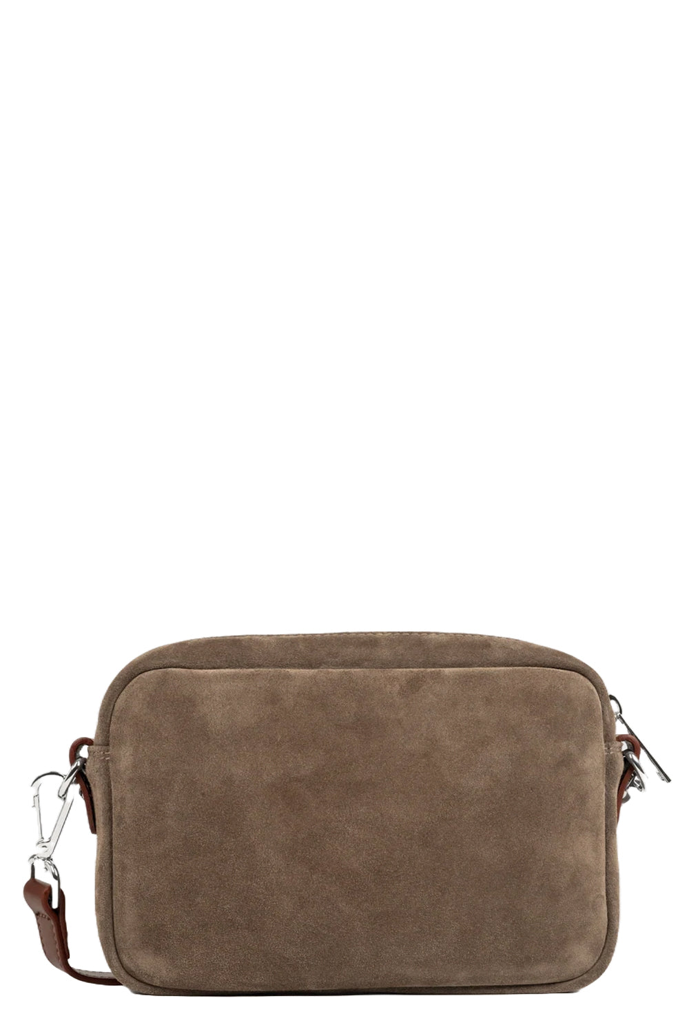 LANCASTER Camera bag in suede con tracolla