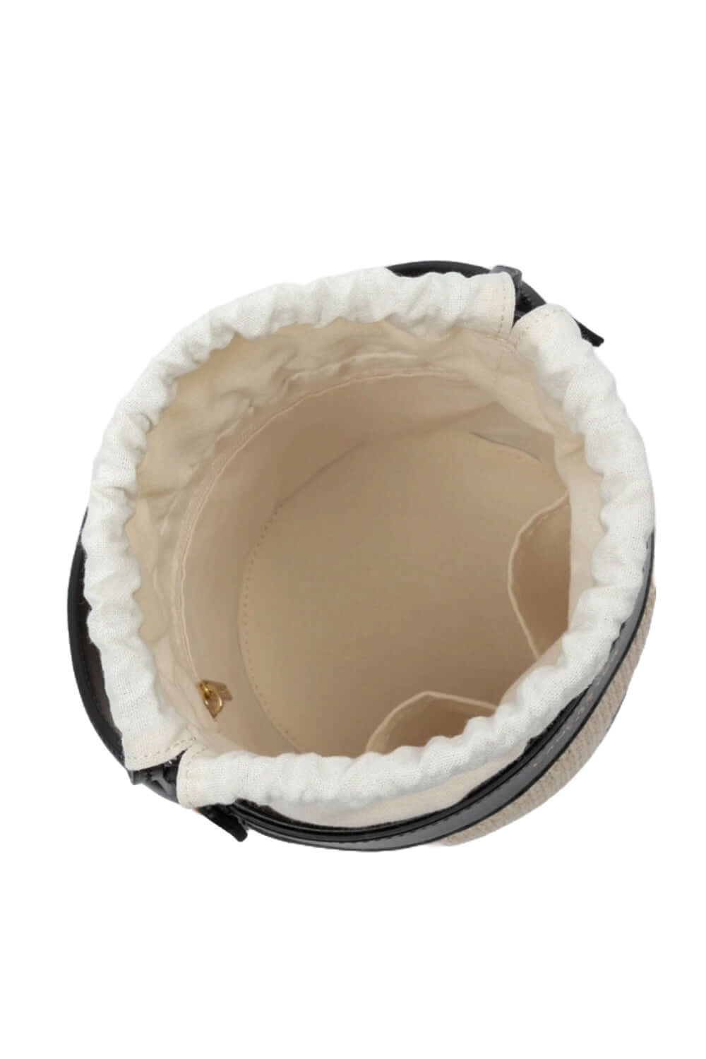 Secchiello LANCASTER: Polipropilene e Pelle Nera