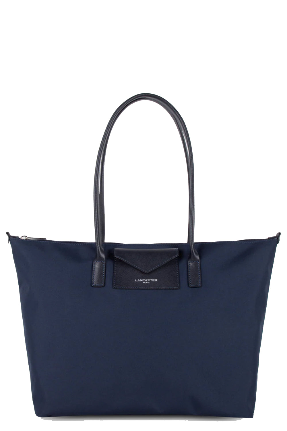 LANCASTER Shopper in nylon con inserti in pelle