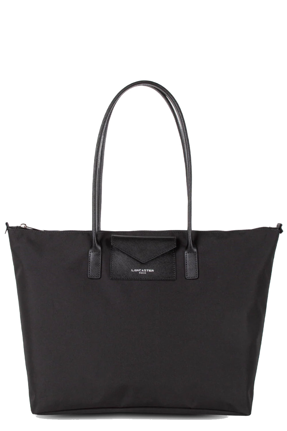 LANCASTER Shopper in nylon con inserti in pelle