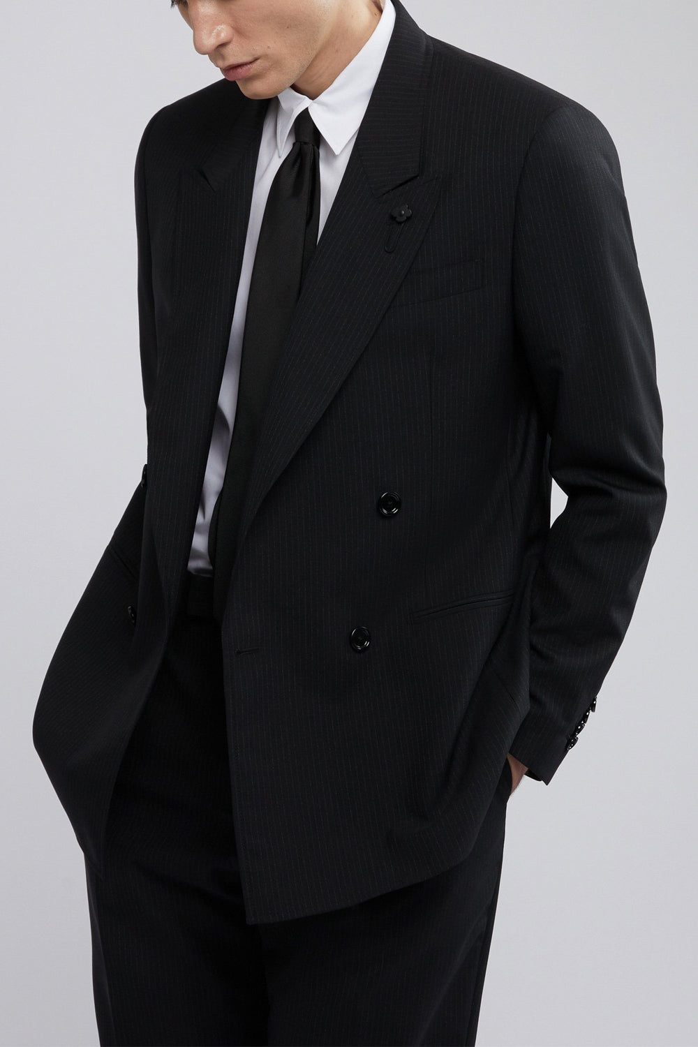 LARDINI Giacca Attitude con gessatura LARDINI