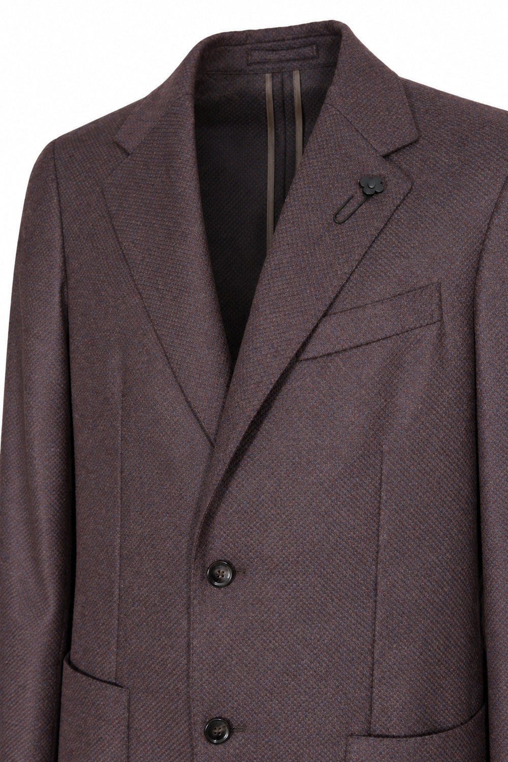 LARDINI Giacca Roma monopetto in lana