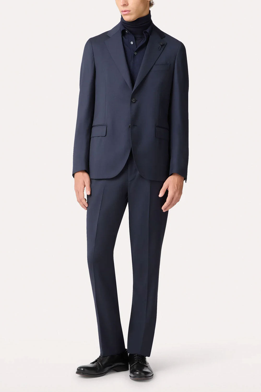 LARDINI Abito in lana monopetto