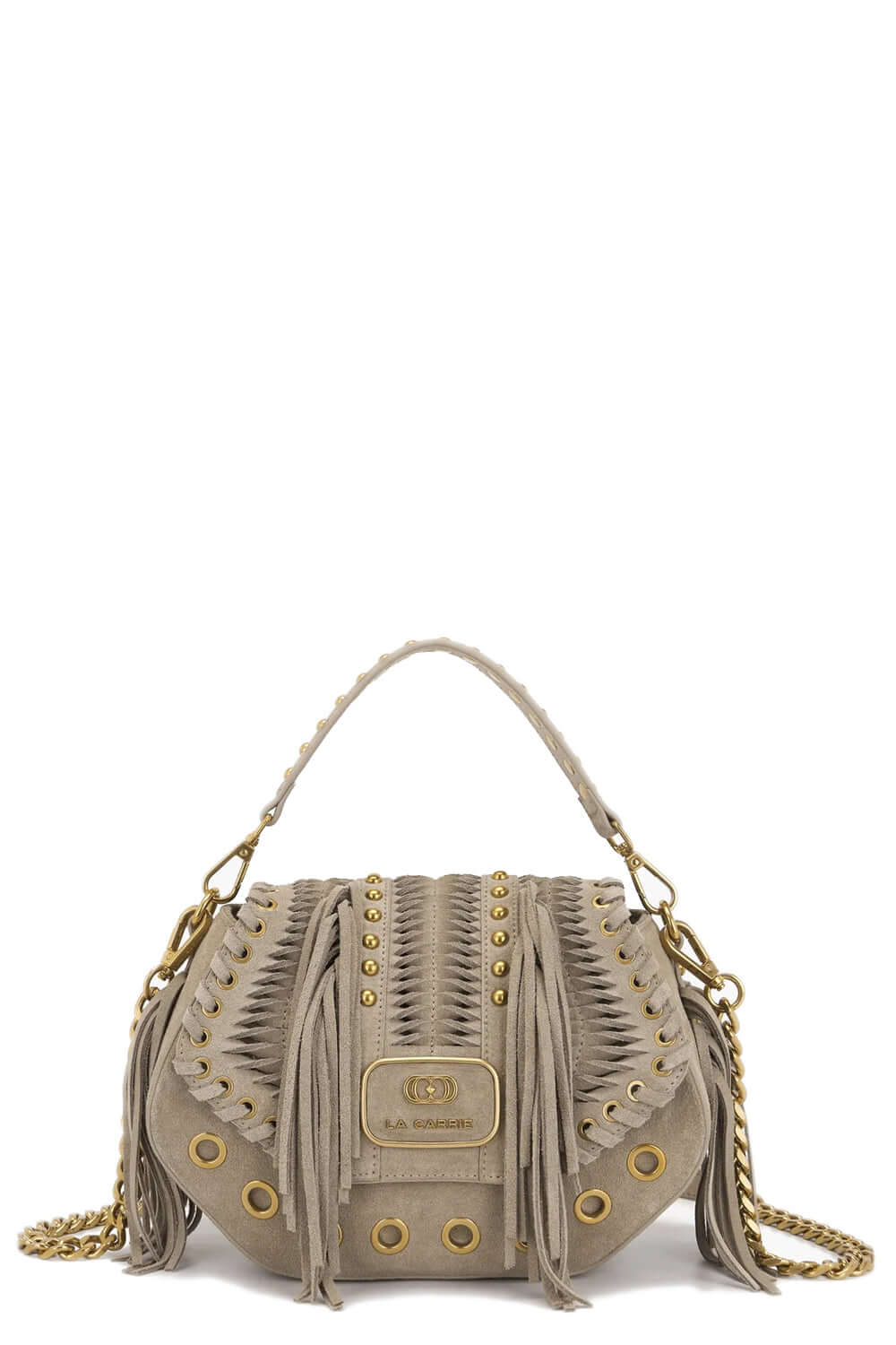 LA CARRIE Borsa a mano Etnic in suede Uncategorized LA CARRIE