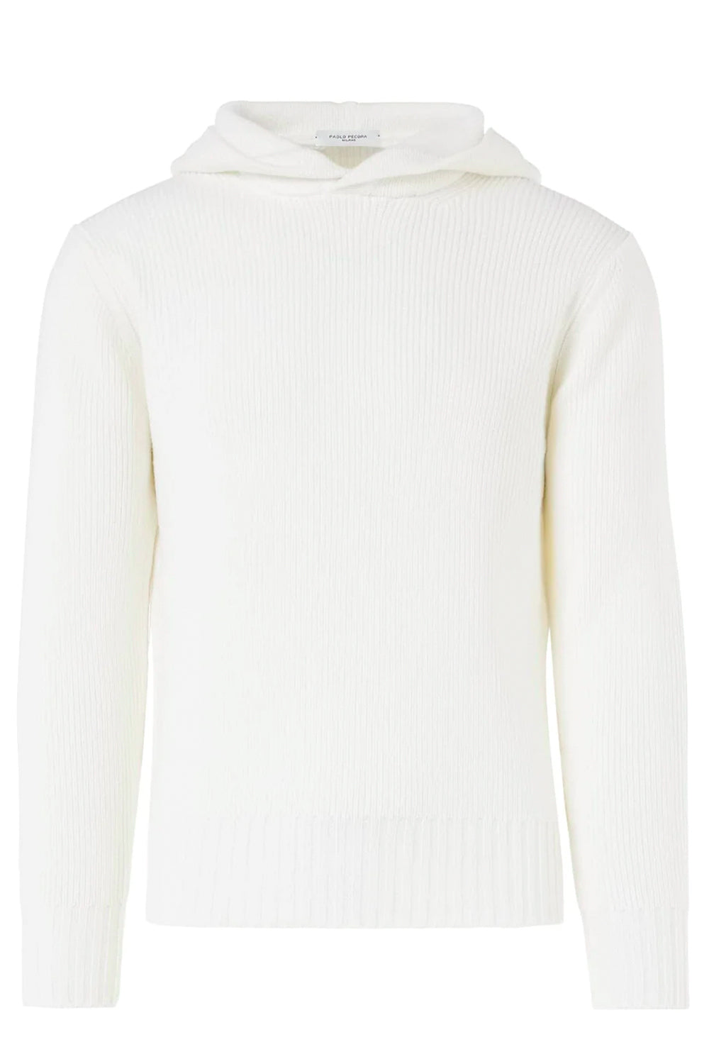 PAOLO PECORA Felpa in lana con cappuccio A049 F006-1102--M