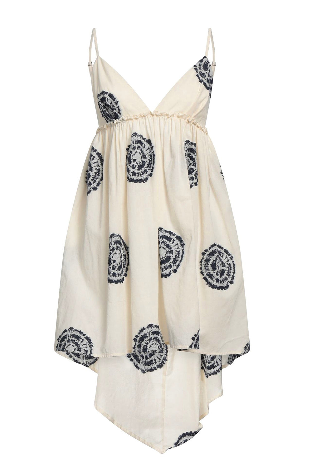 MAISON LYDIA Abito in crepe con ricami