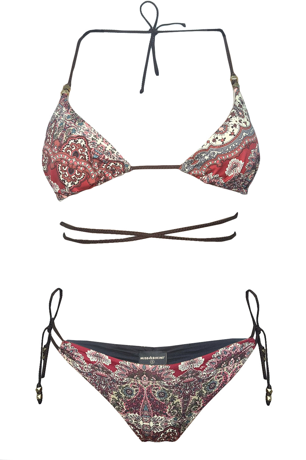 MISSBIKINI Bikini trianglo e brasiliana Swimwear MISSBIKINI