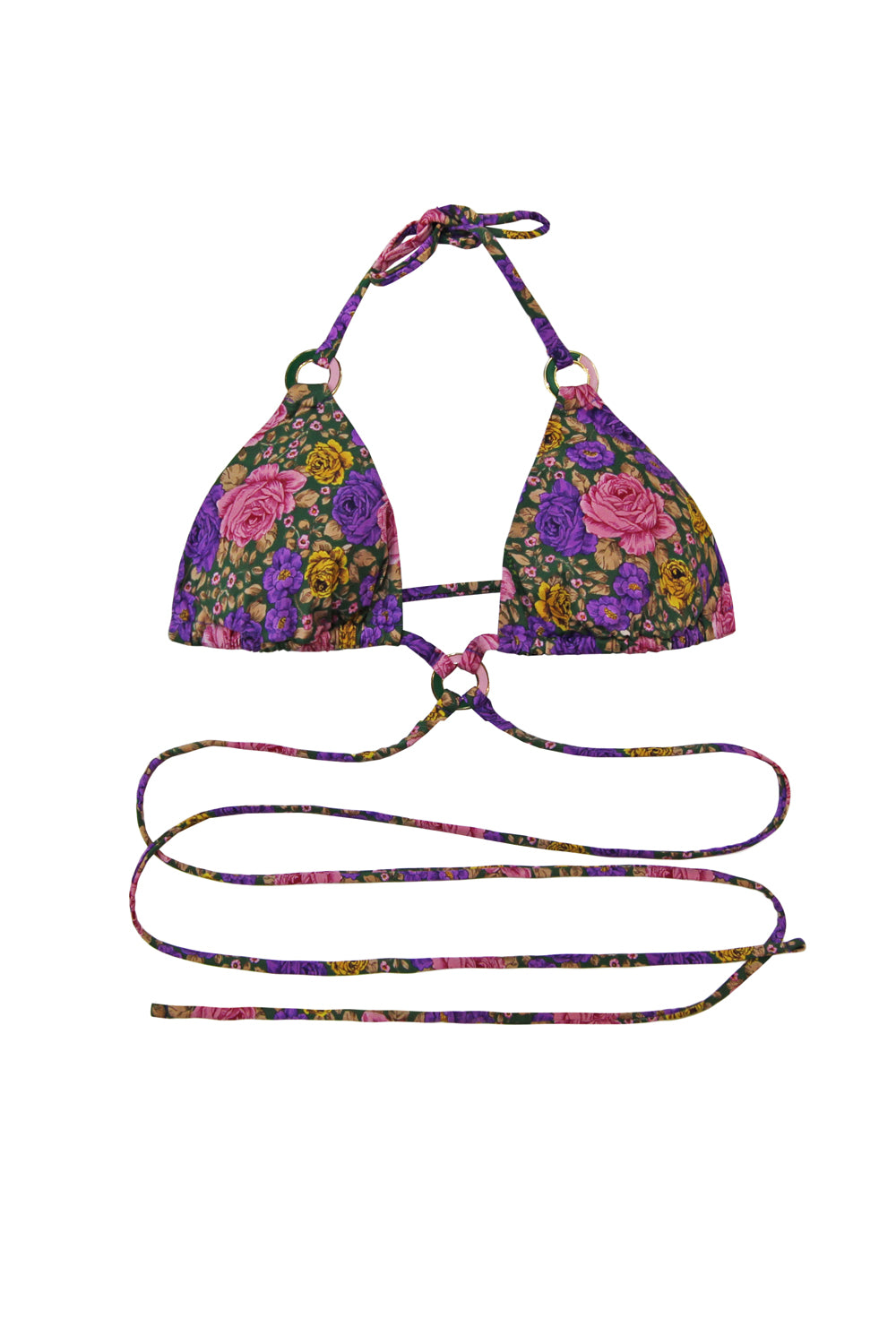 MISSBIKINI Bikini triangolo con lacci