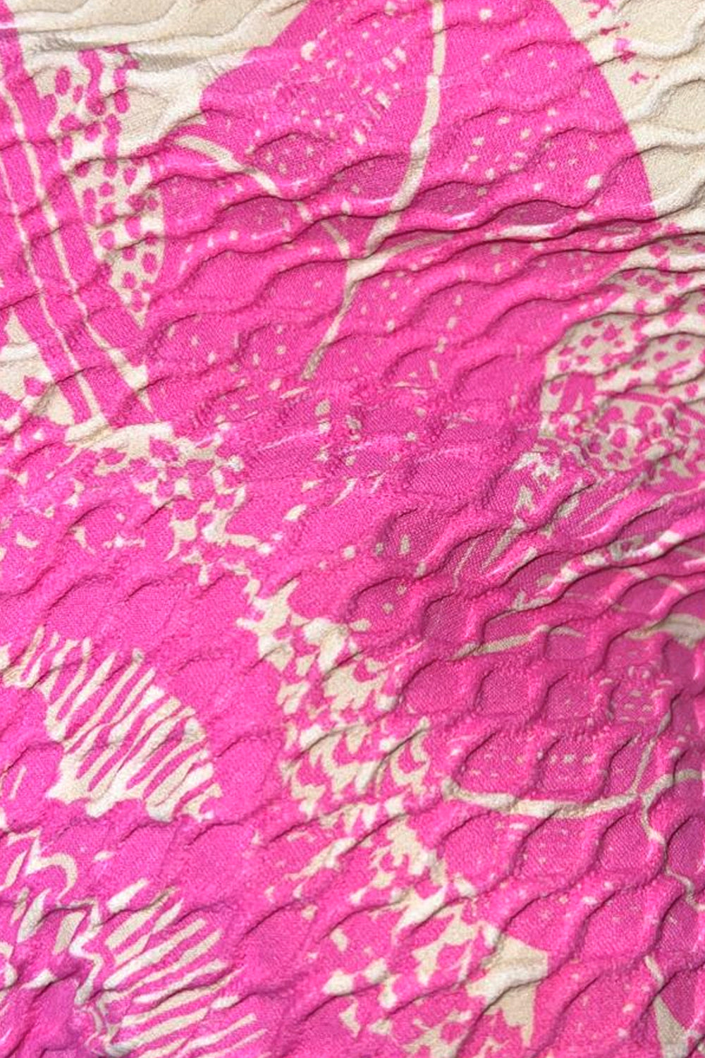 MISSBIKINI Top americana in tessuto goffrato MISSBIKINI