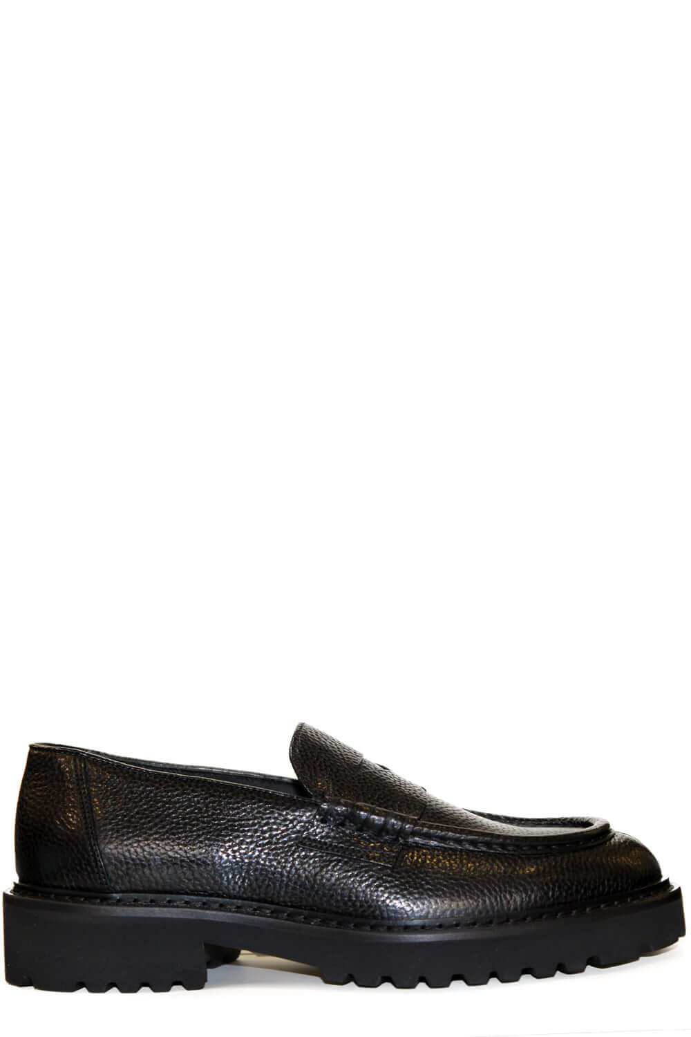 DOUCALS Mocassino in pelle con fondo track Uncategorized DOUCALS