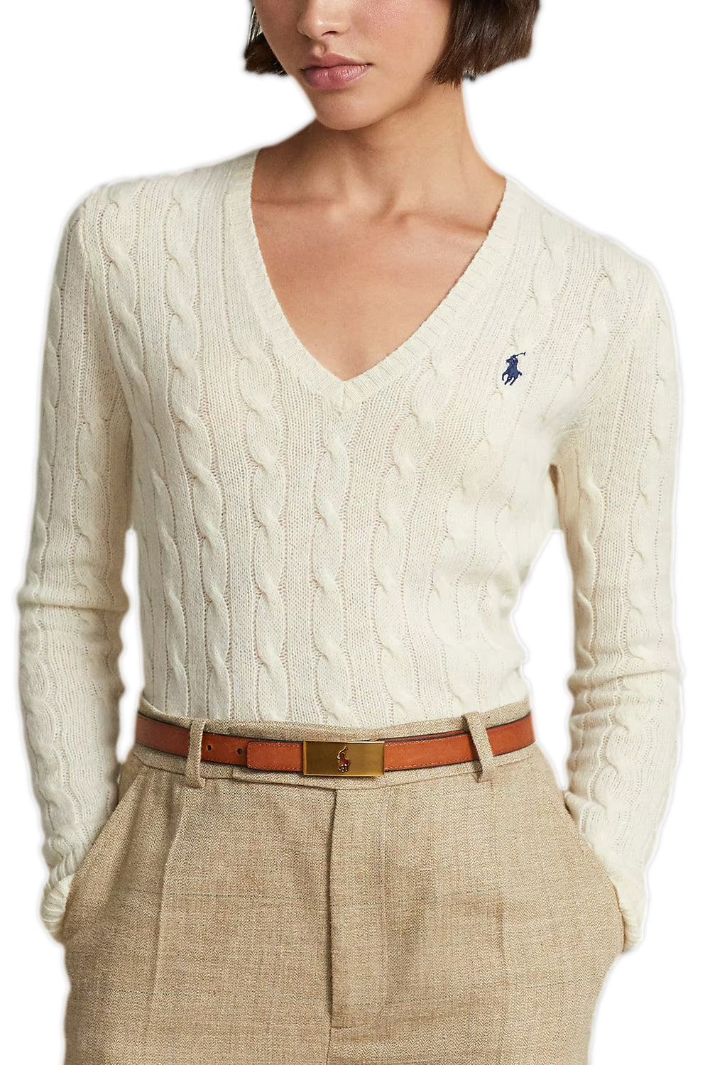 POLO RALPH LAUREN Maglia Kimberly in lana e cashmere
