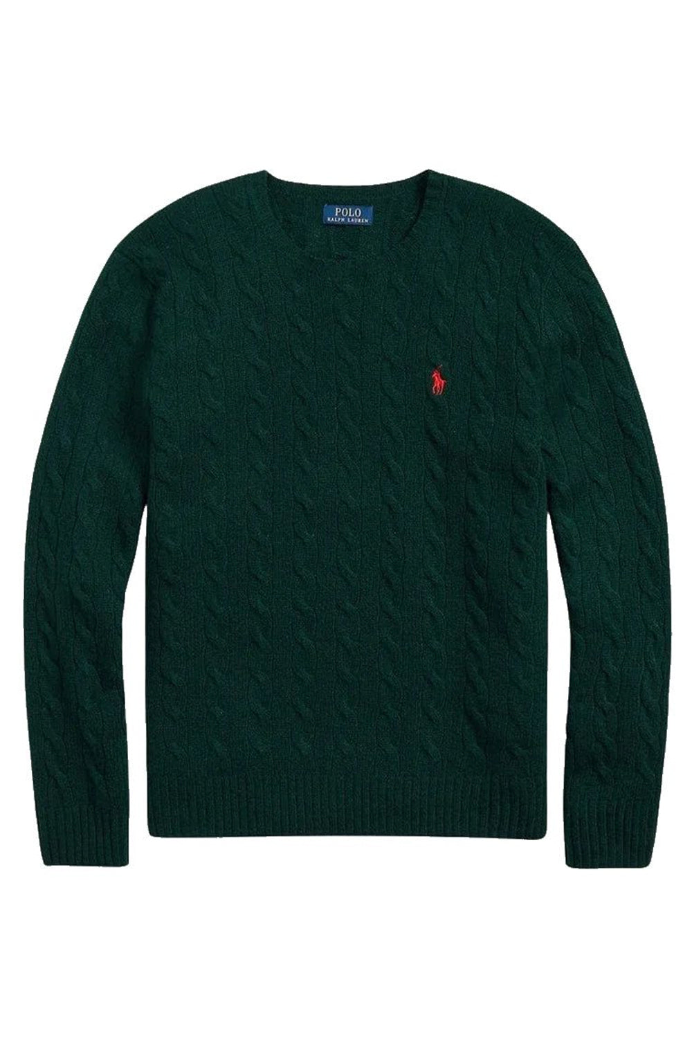 POLO RALPH LAUREN Maglia a trecce in lana e cashmere