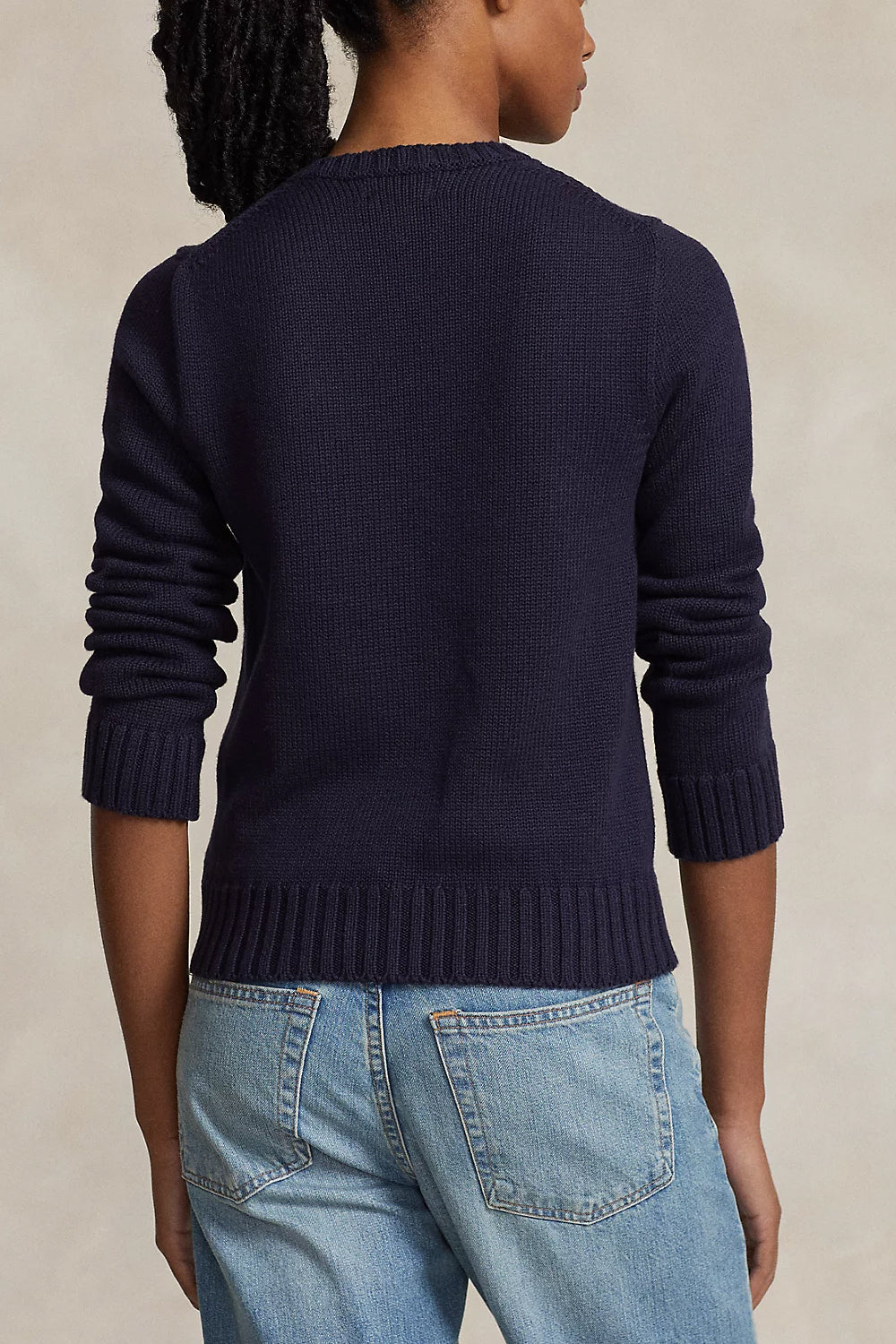 POLO RALPH LAUREN Maglia in cotone con bandiera Uncategorized POLO RALPH LAUREN
