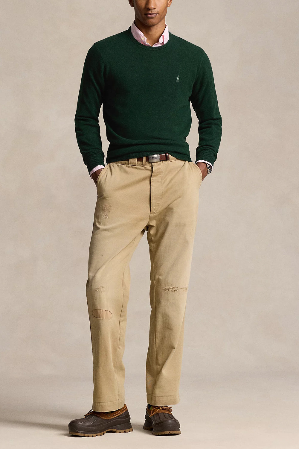 POLO RALPH LAUREN Maglia in lana a girocollo Uncategorized POLO RALPH LAUREN