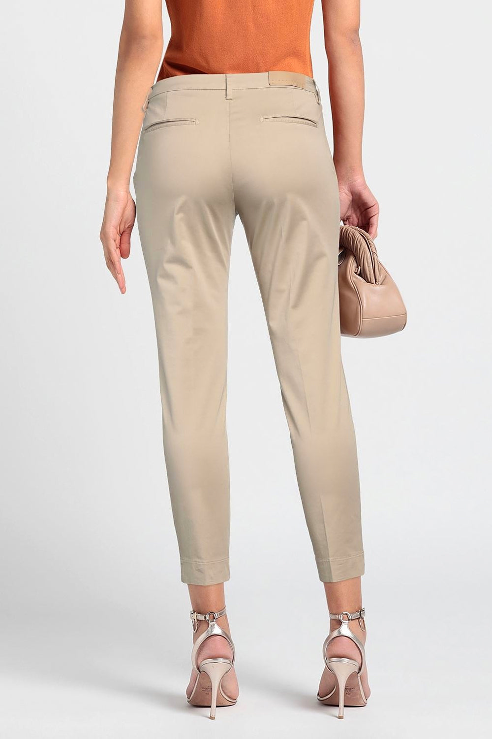 NINA BIANCHI Pantaloni Janis in cotone