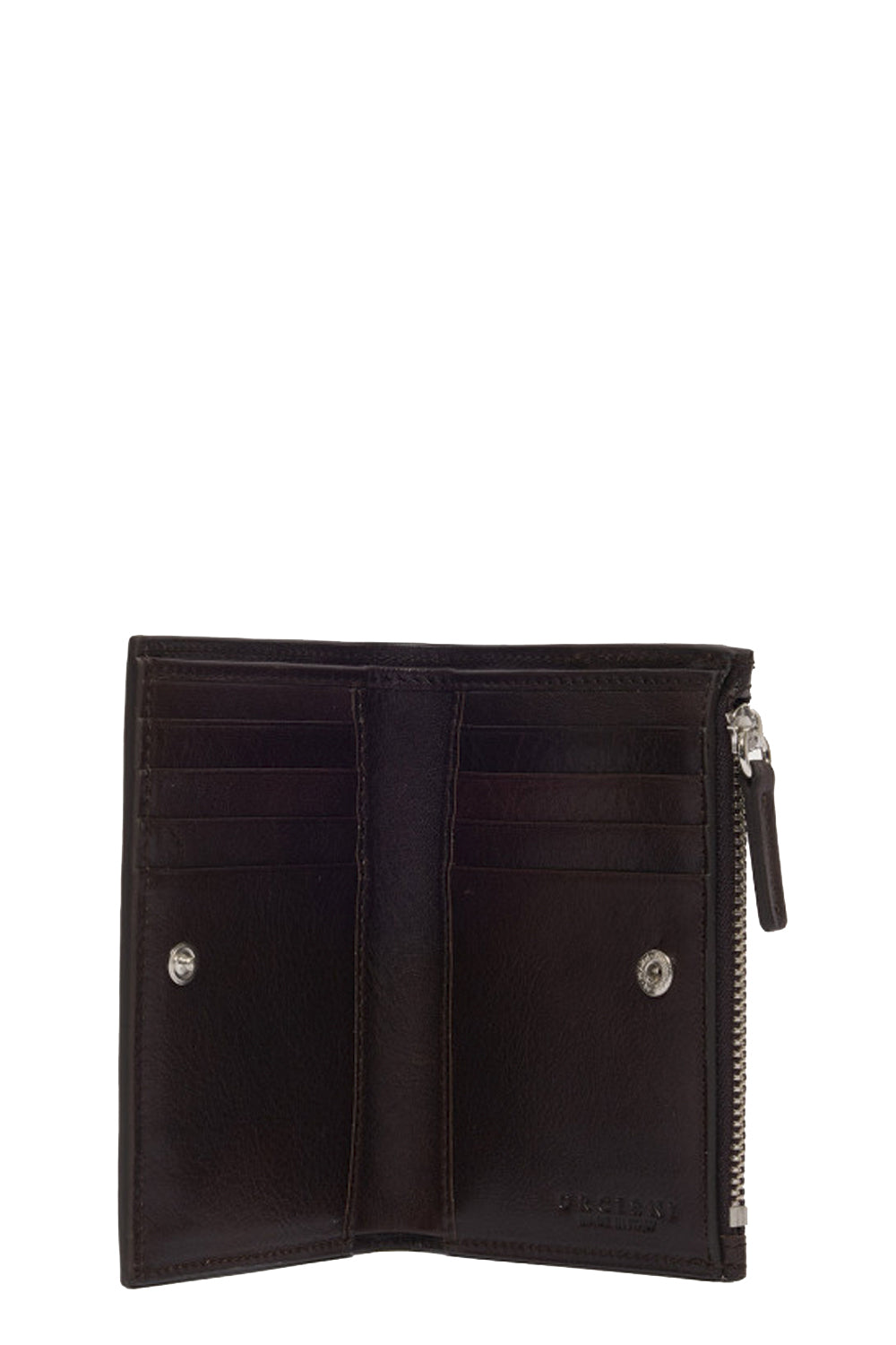 ORCIANI Portafoglio Billfold Lagoon in pelle con portamonete
