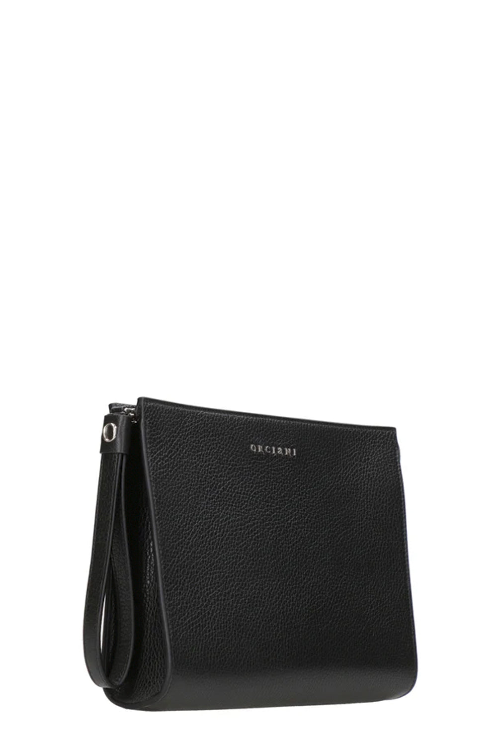 ORCIANI Pouch Micron in pelle con polsiera