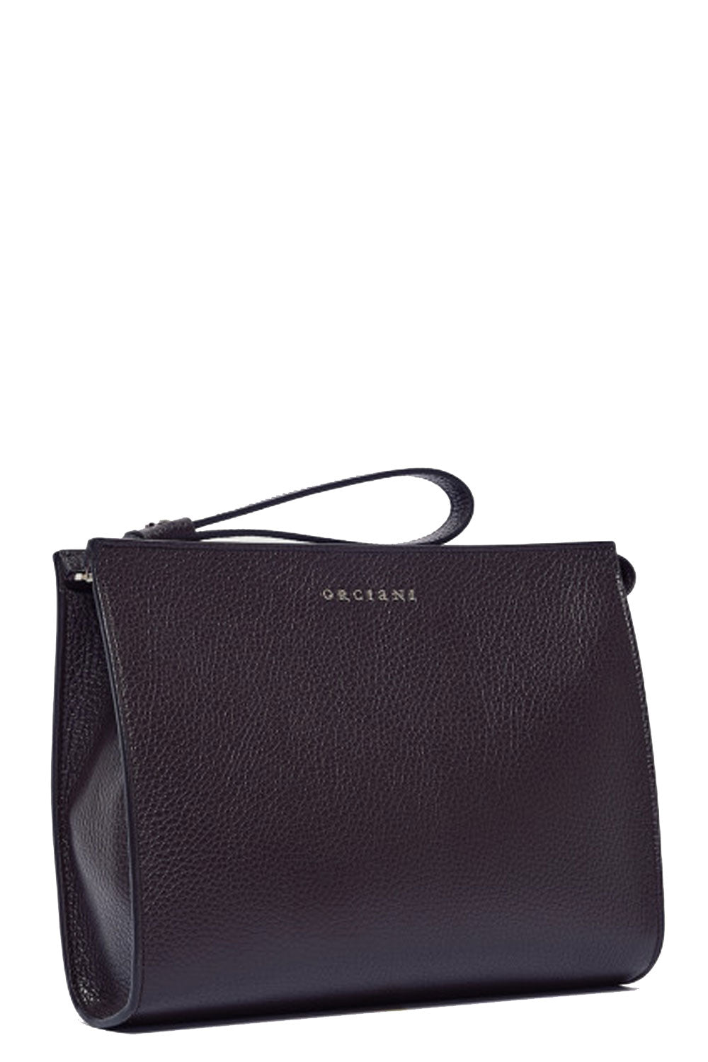 ORCIANI Pouch Micron in pelle con polsiera