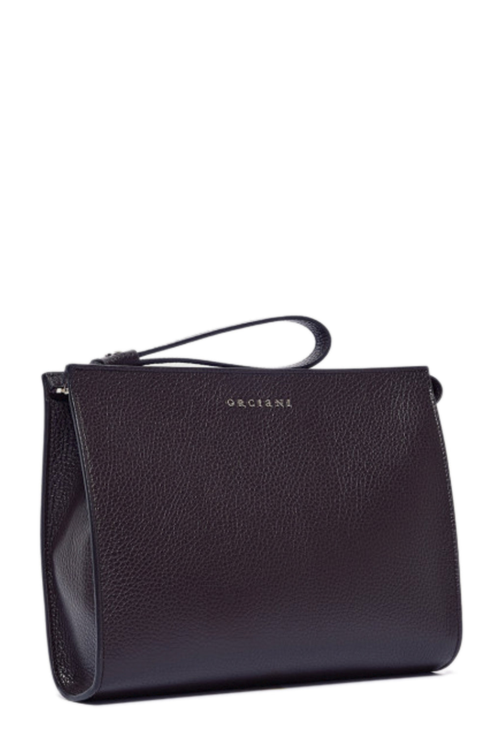 ORCIANI Pouch Micron in pelle con polsiera