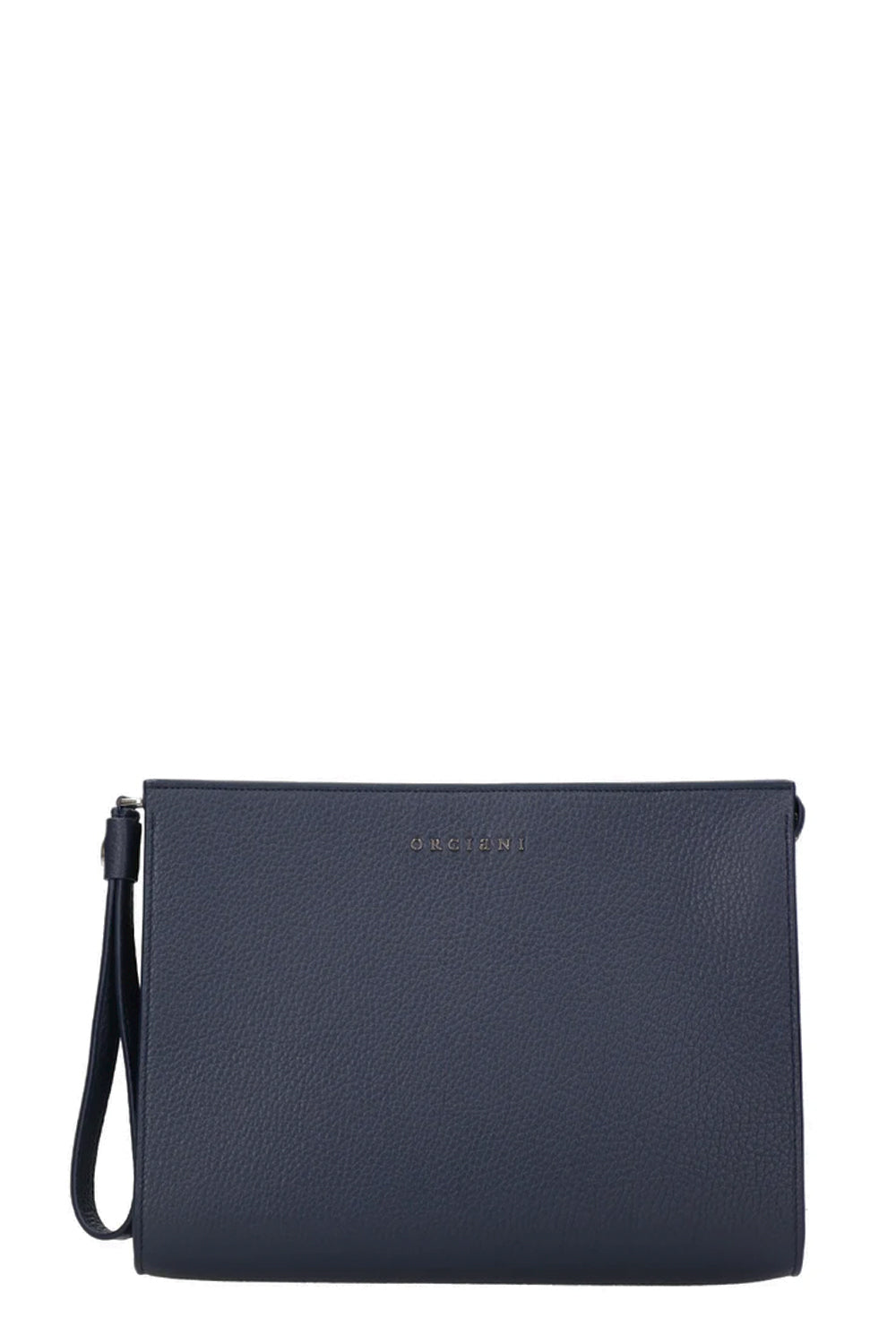 ORCIANI Pouch Micron in pelle con polsiera