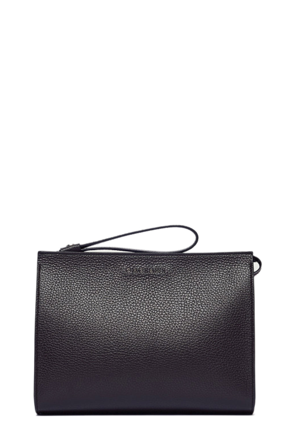 ORCIANI Pouch Micron in pelle con polsiera