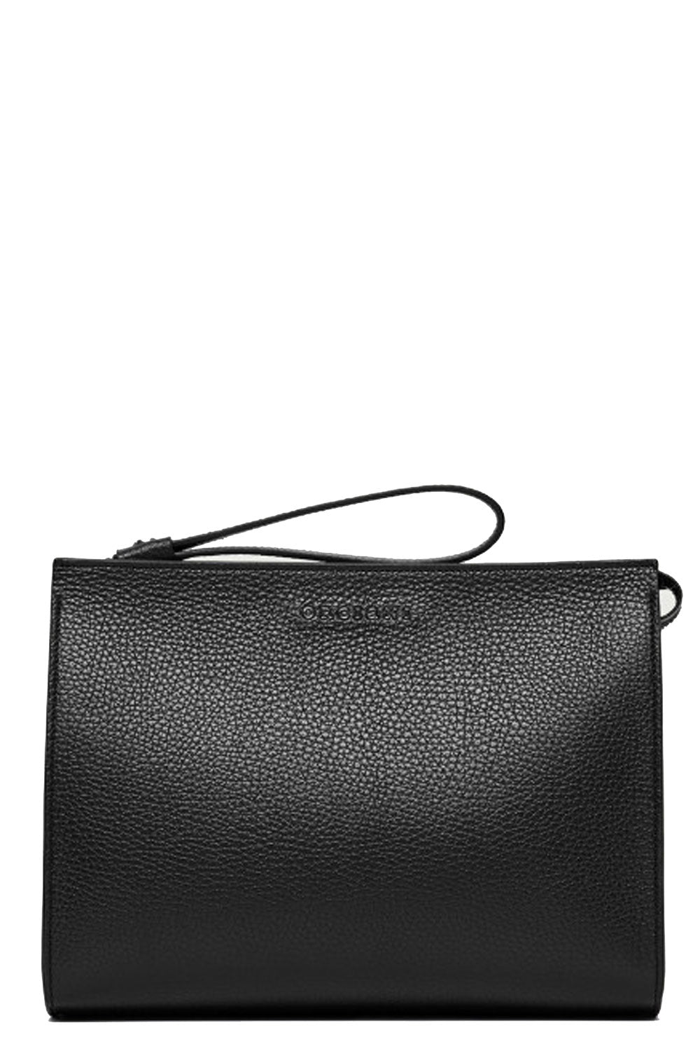 ORCIANI Pouch Micron in pelle con polsiera