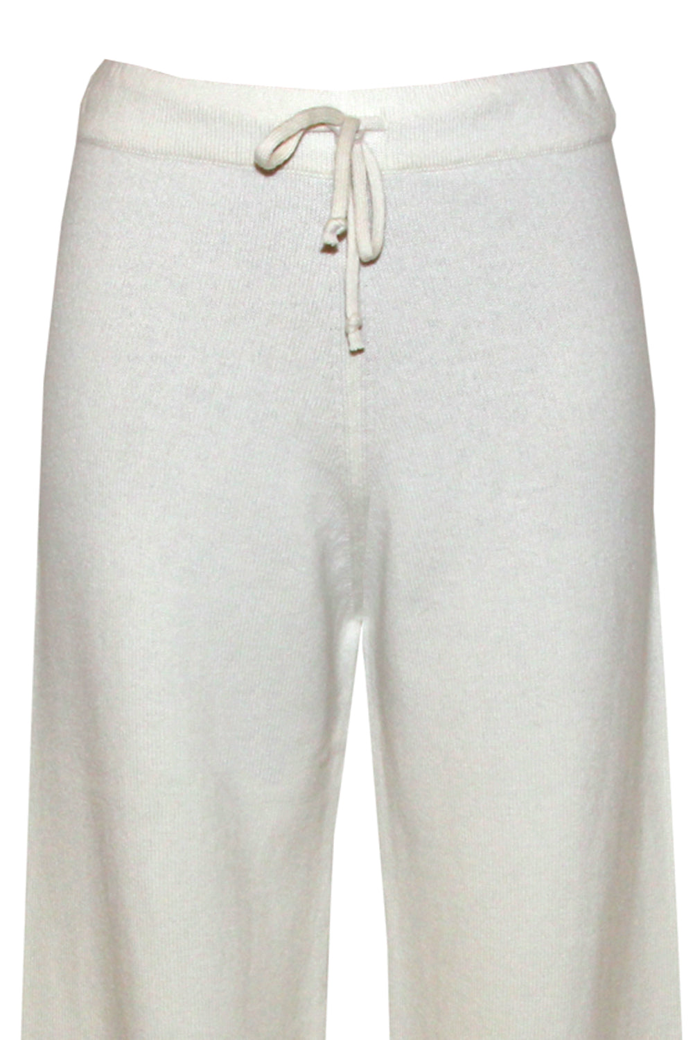 ALPHA STUDIO Pantalone in lana con coulisse bianco latte