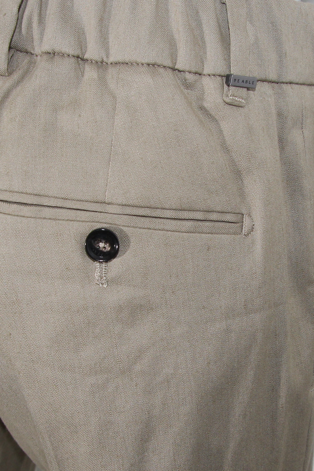 BE ABLE Pantalone Riccardo con elastico