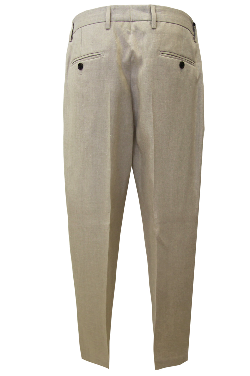 BRIGLIA QUATTRO DECIMI Pantalone in lino con pences