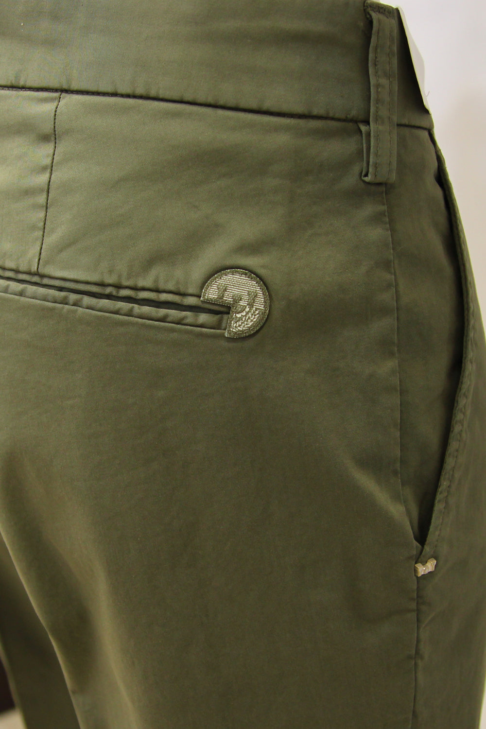 ENTRE AMIS Pantalone in raso di cotone ENTRE AMIS
