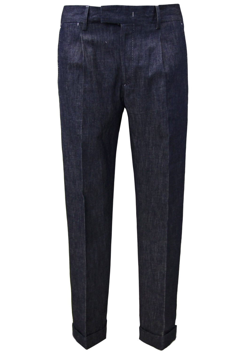 LOW BRAND Pantalone in chambray