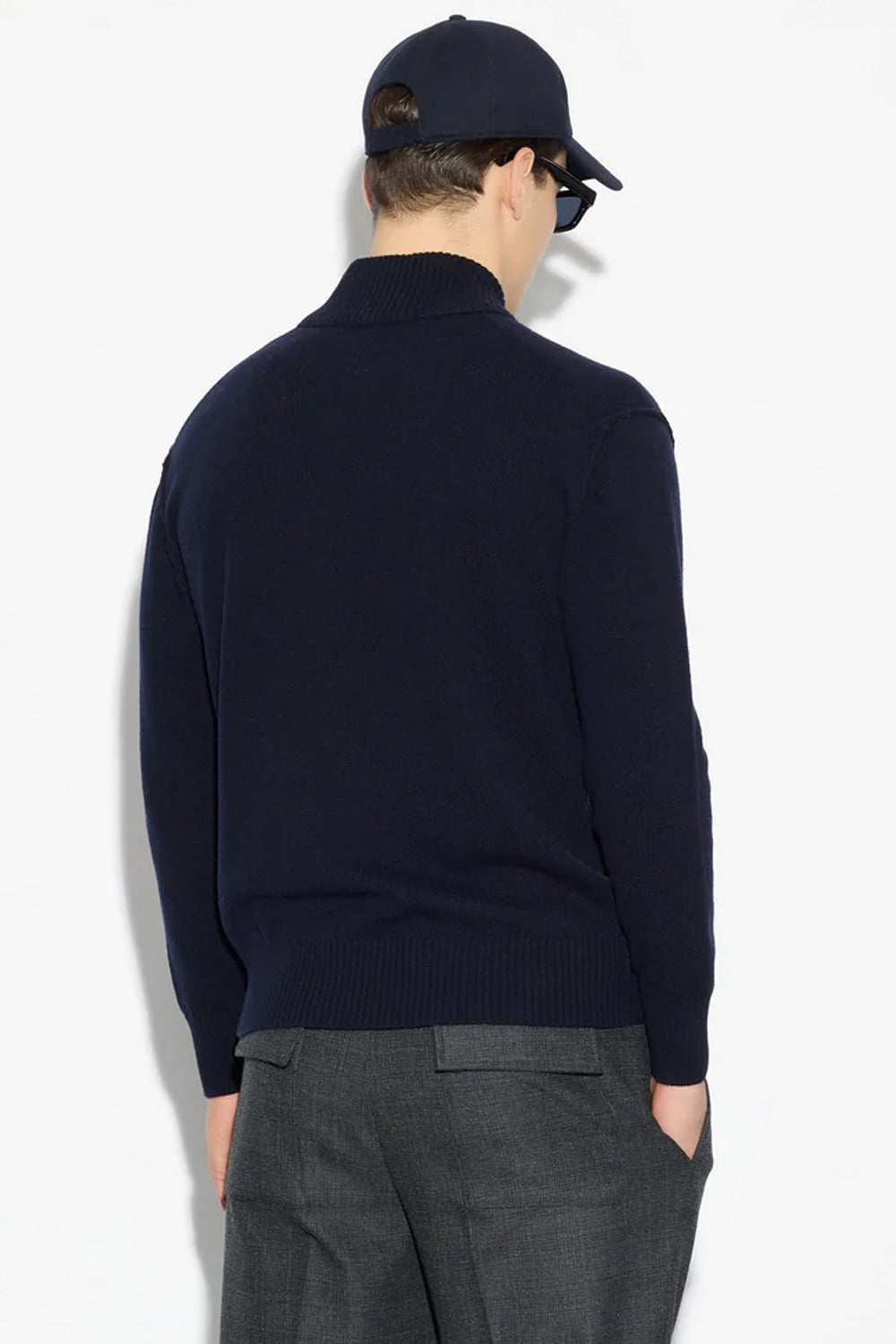 PAOLO PECORA Cardigan in lana con zip