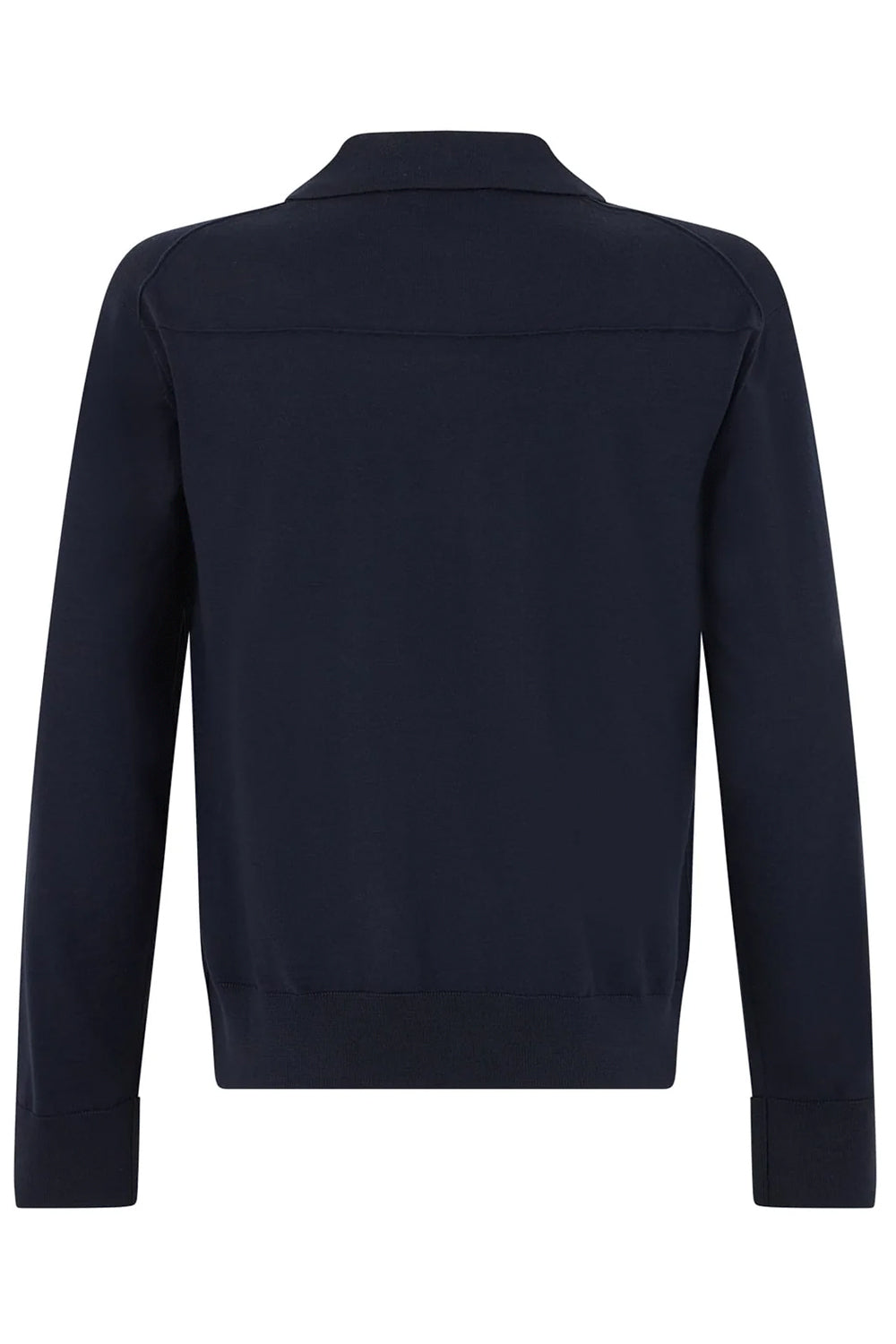 PAOLO PECORA Maglia a polo in lana merinos