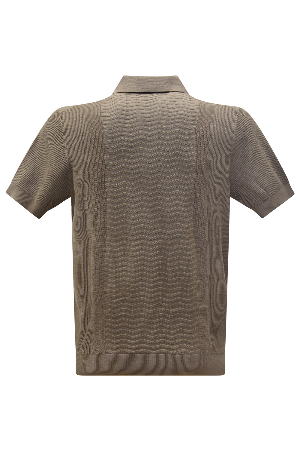 PAOLO PECORA Polo in cotone crepe extrafine