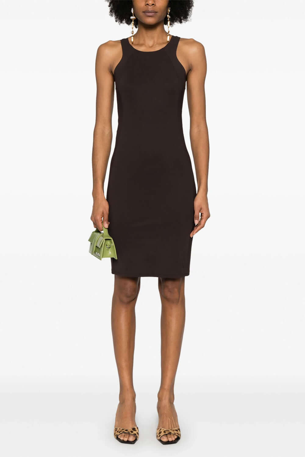 PATRIZIA PEPE Abito midi tubino in jersey Uncategorized PATRIZIA PEPE