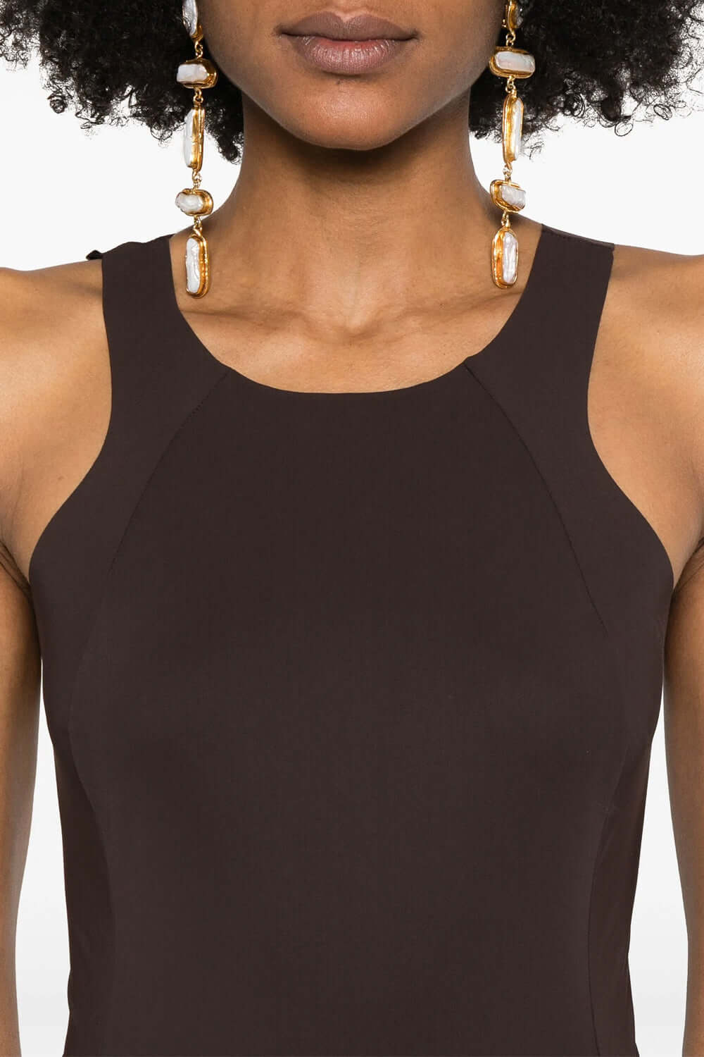 PATRIZIA PEPE Abito midi tubino in jersey Uncategorized PATRIZIA PEPE