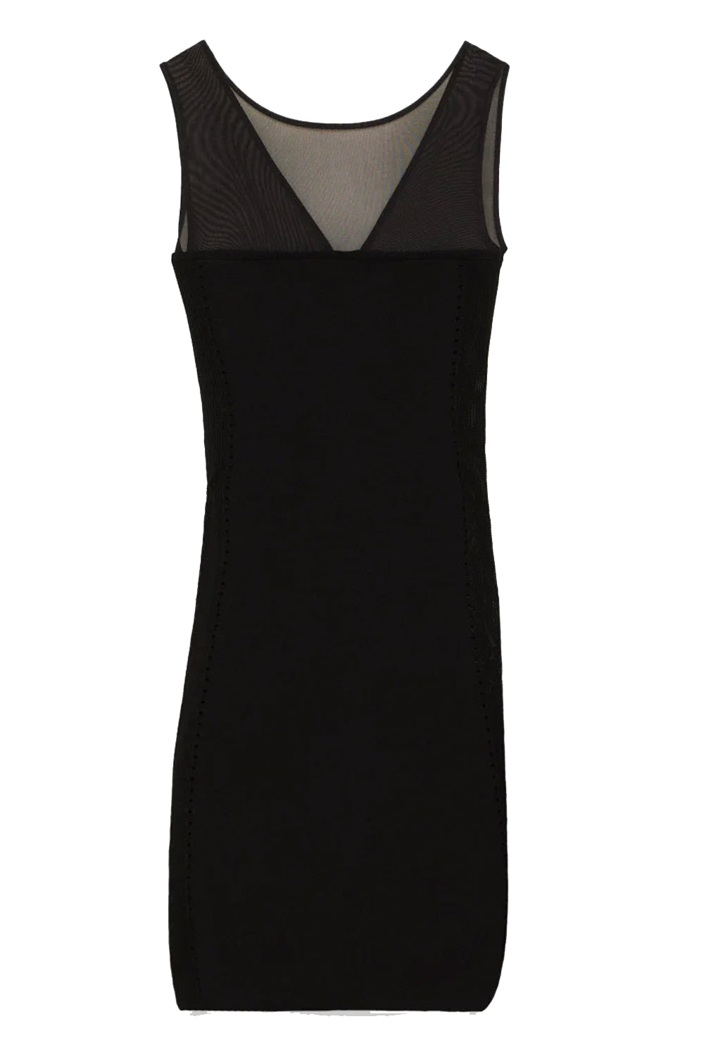 PATRIZIA PEPE Abito slim in misto nylon riciclato e viscosa PATRIZIA PEPE
