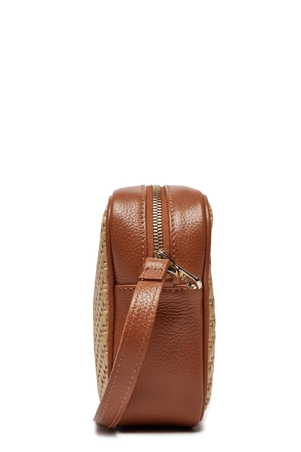 PATRIZIA PEPE Borsa in pelle e rafia Handbags PATRIZIA PEPE
