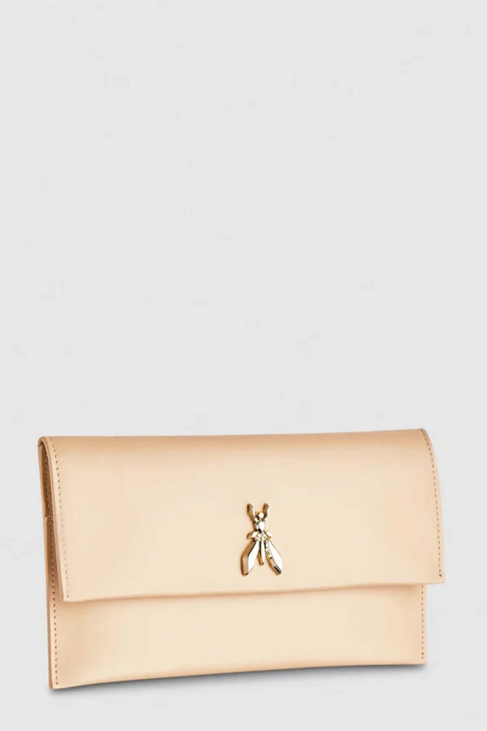 PATRIZIA PEPE Pochette Fly in pelle con catena
