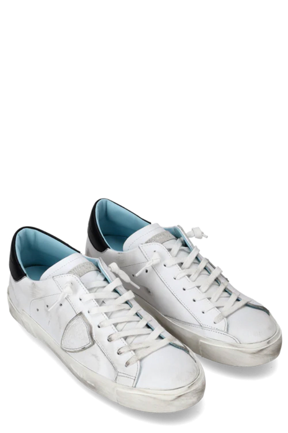 PHILIPPE MODEL Sneaker bassa Prsx bianco e nero